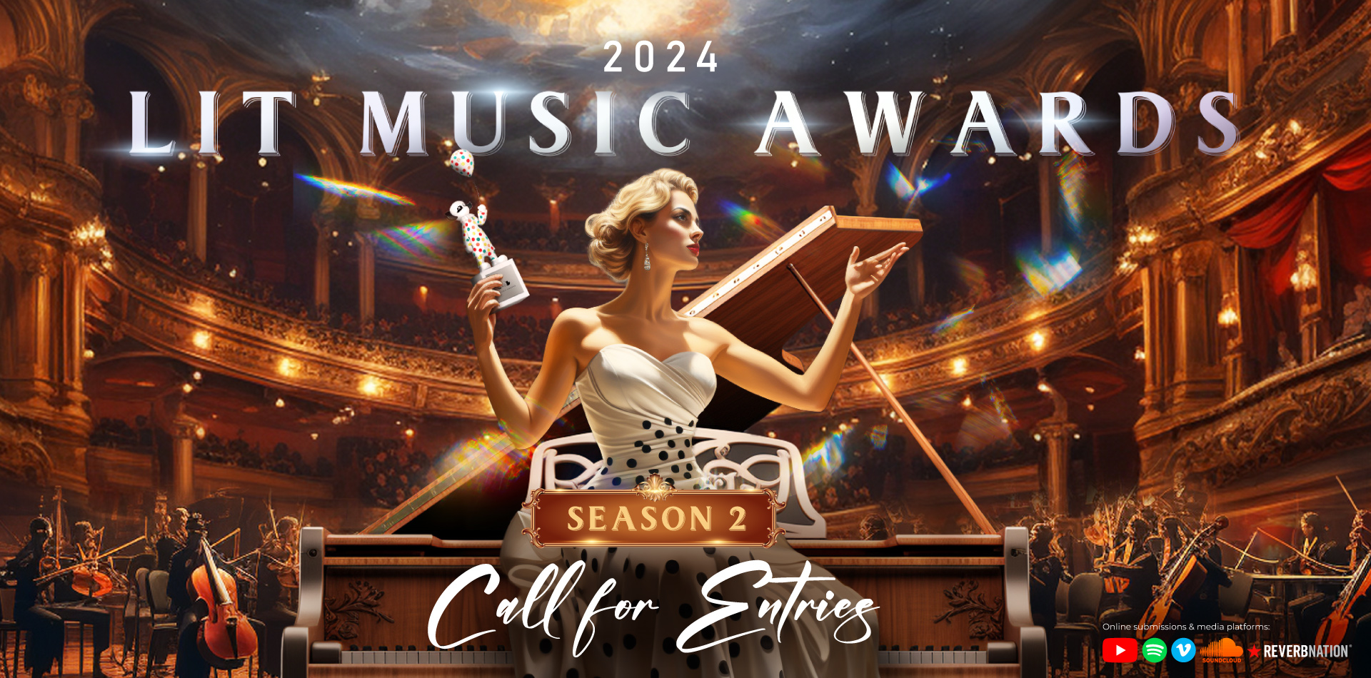 2024 LIT Music Awards Call for Entries: S2