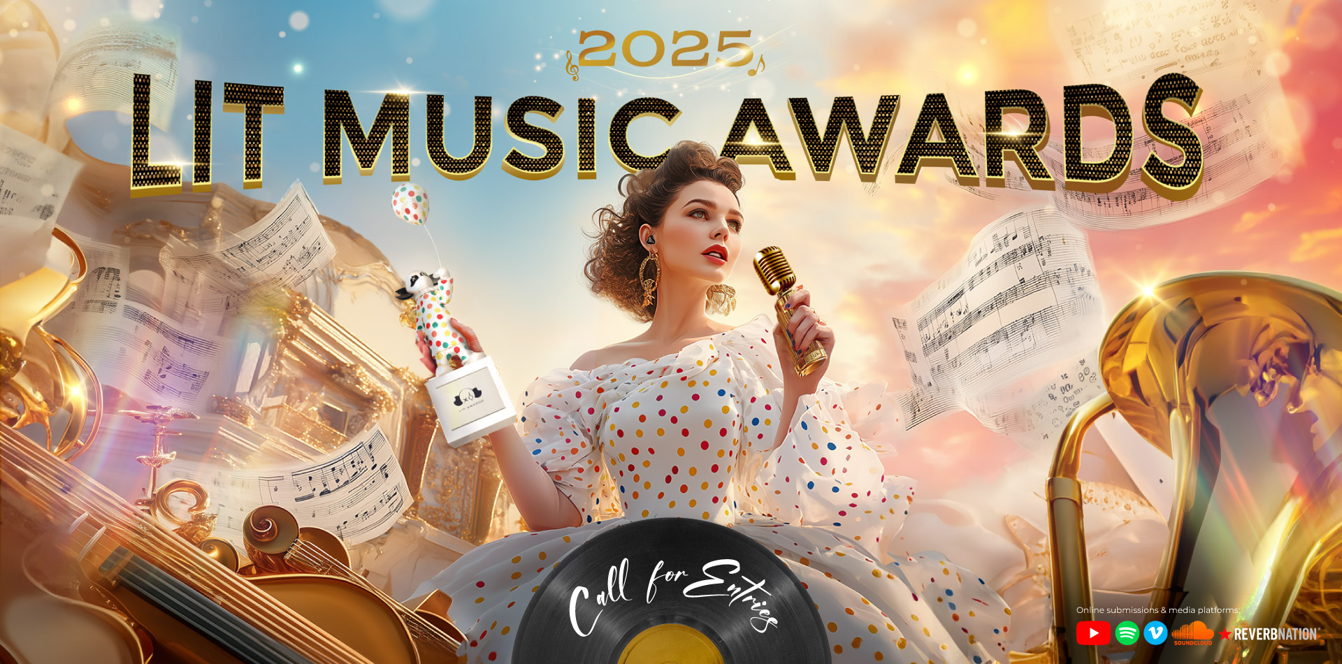 2025 LIT Music Awards Call for Entries