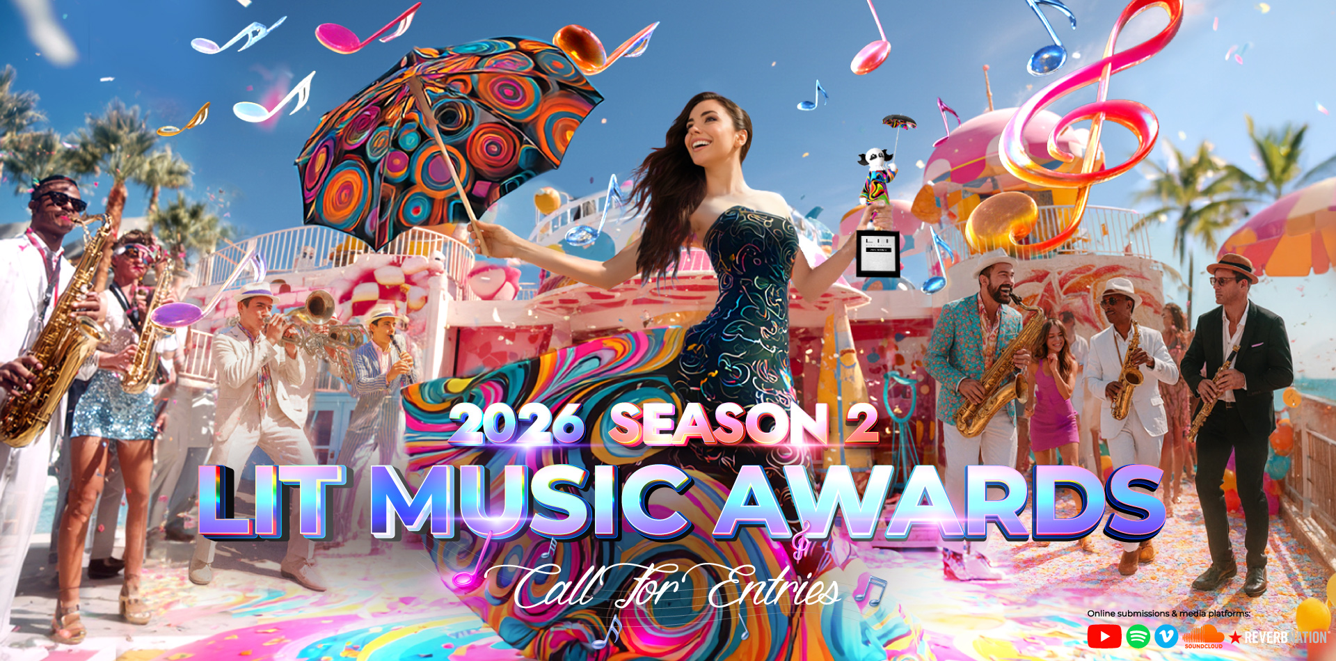 2026 S2 LIT Music Awards Call For Entries