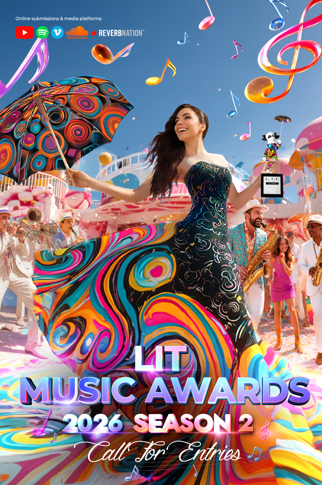 2026 S2 LIT Music Awards Call For Entries